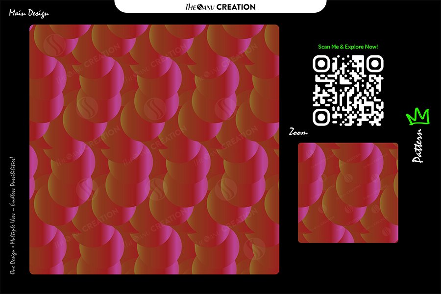 Crimson Glow Layer Pattern – Seamless Abstract Surface Motion Design