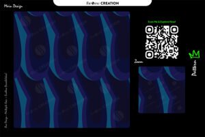 Deep Ocean Flow Pattern – Seamless Midnight Abstract Surface Design