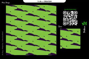 Electric Lime Abstract Flow Pattern – Seamless Motion Surface Design