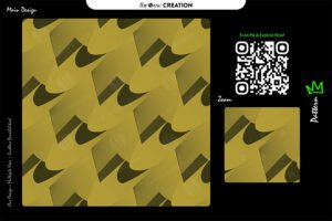 Golden Edge Abstract Pattern – Seamless Geometric Surface Motion Design