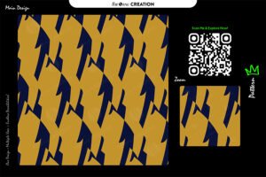 Golden Strike Abstract Surface Pattern – Seamless Graphic Motion Design