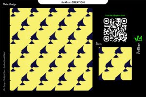 Minimal Navy Motion Pattern Design – Seamless Abstract Surface Texture