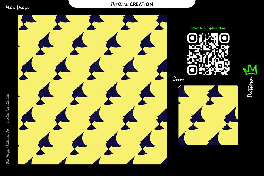 Minimal Navy Motion Pattern Design – Seamless Abstract Surface Texture