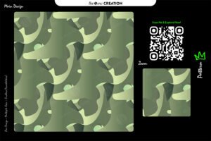 Olive Shadow Organic Pattern – Seamless Abstract Surface Flow Design