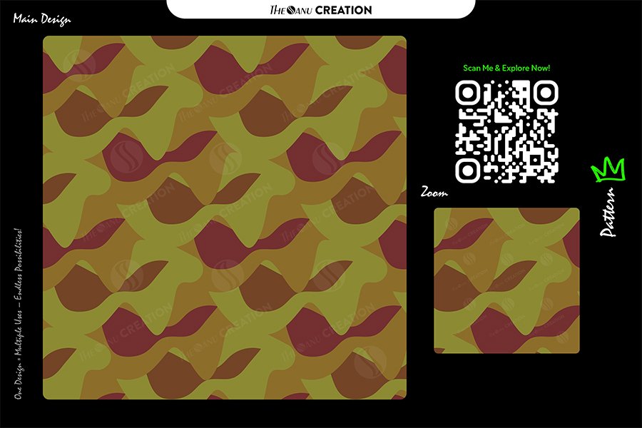 Olive Terra Flow Pattern Design – Premium Earth Tone Surface System
