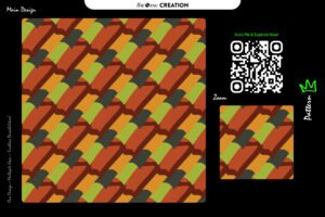 Retro Geometric Flow Pattern Design – Modern Layered Surface Rhythm