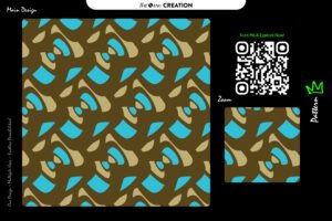 Retro Organic Surface Pattern Design – Minimal Abstract Motion Texture