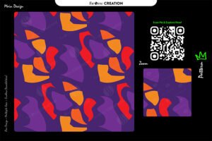 Royal Ember Flow Pattern Design – Premium Bold Contrast Surface System