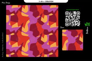 Sunset Fusion Flow Pattern Design – Premium Vibrant Multi-Tone Surface System