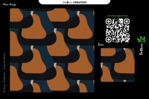 Terra Curve Fusion Pattern Design – Modern Geometric Surface System