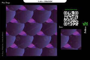 Velvet Curve Flow Pattern – Seamless Gradient Surface Design