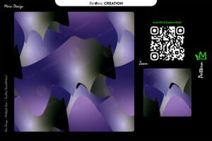Amethyst Flow Depth Pattern Design – Premium Gradient Layered Surface System