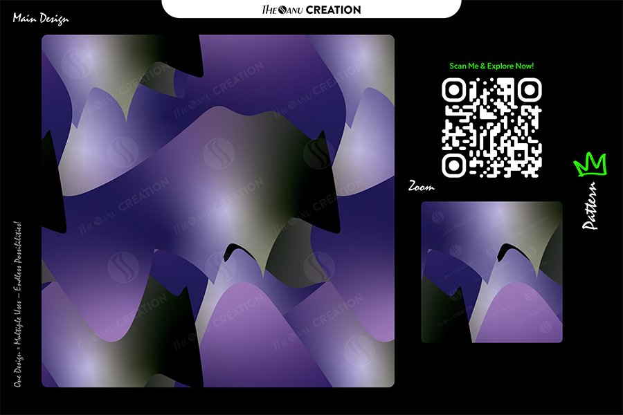 Amethyst Flow Depth Pattern Design – Premium Gradient Layered Surface System