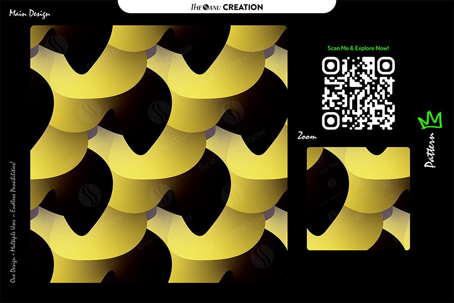Auric Curve Flow Pattern Design – Premium Metallic Gradient Surface System