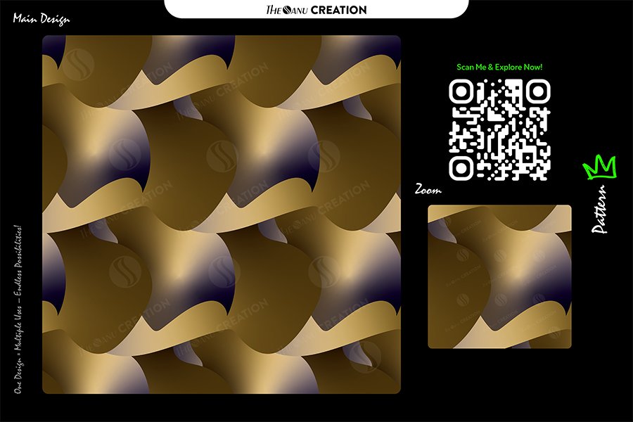 Auric Flow Depth Pattern Design – Premium Metallic Gradient Surface System