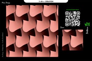 Coral Fold Flow Pattern Design – Premium Soft Gradient Surface System