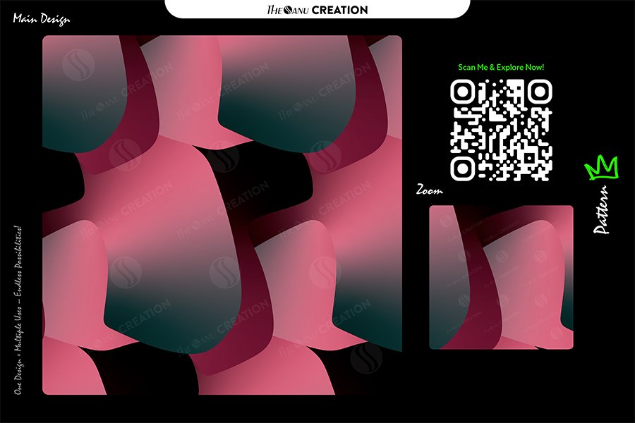 Crimson Flow Depth Pattern Design – Premium Layered Gradient Surface System