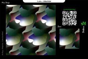 Emerald Prism Flow Pattern Design – Premium Multi-Tone Gradient Surface System