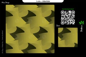 Golden Olive Flow Pattern Design – Premium Tonal Gradient Surface System