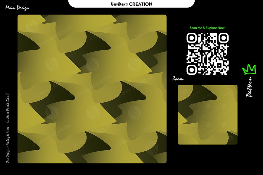 Golden Olive Flow Pattern Design – Premium Tonal Gradient Surface System