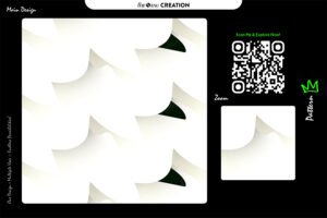 Ivory Shadow Fold Pattern Design – Premium Minimal Gradient Surface System