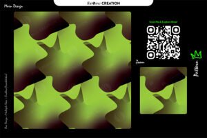 Lime Shadow Flow Pattern Design – Premium Contrast Gradient Surface System