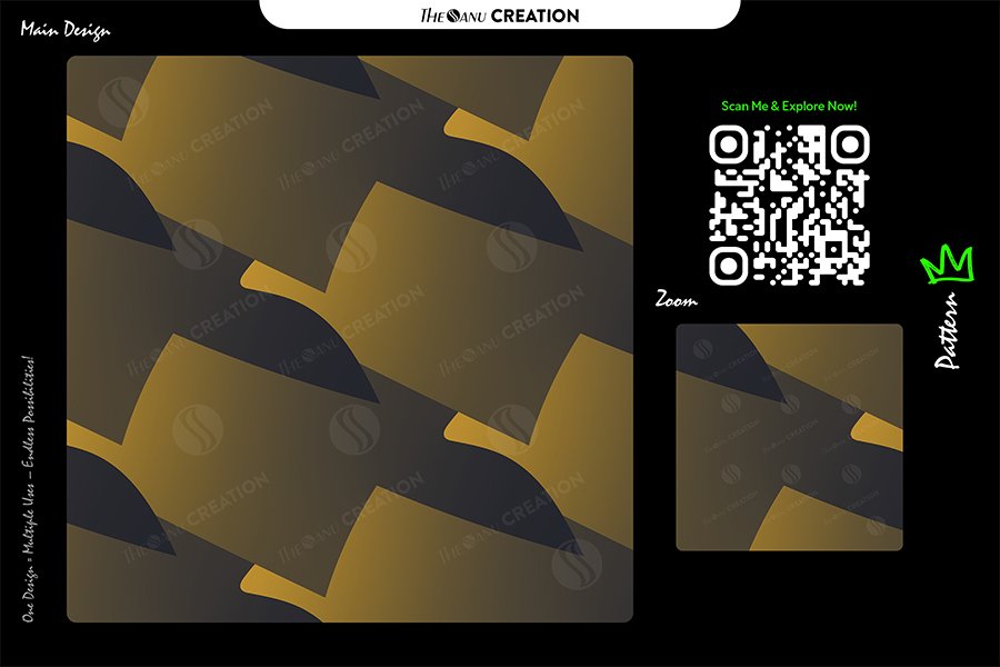 Obsidian Gold Flow Pattern Design – Premium Contrast Gradient Surface System