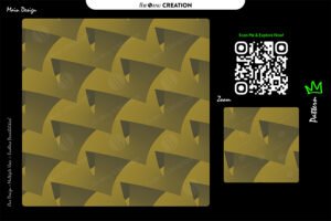 Olive Arc Fold Pattern Design – Premium Tonal Gradient Surface System