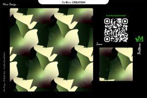 Verdant Contrast Fold Pattern Design – Premium Layered Gradient Surface System